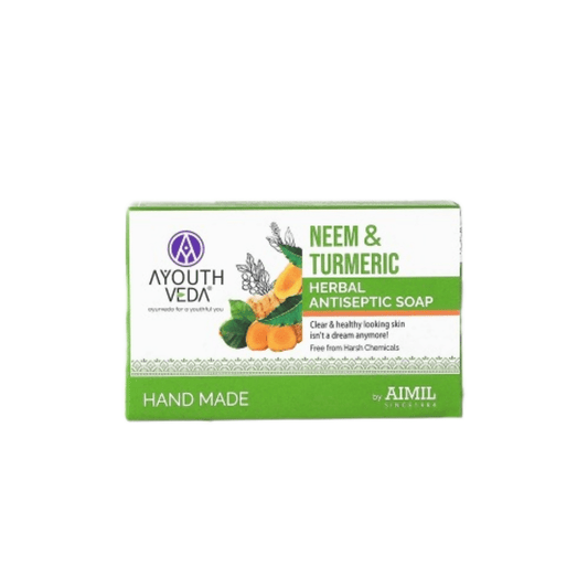 Ayouthveda Neem & Turmeric Herbal Soap 