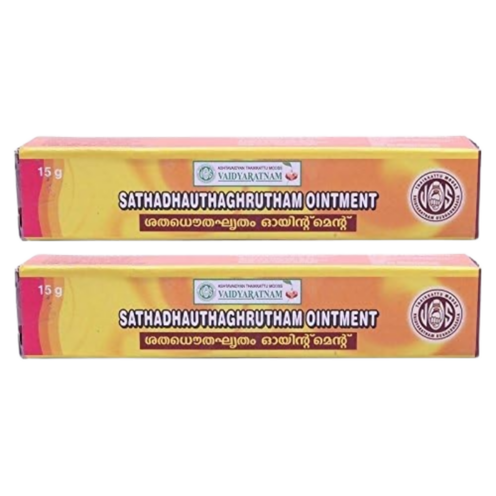 Vaidyaratnam Sathadhauthaghrutham Ointment  Grab2Buy Vaidyaratnam Grab2Buy