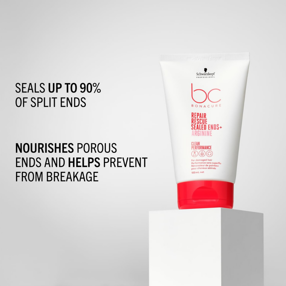 Schwarzkopf Professional Bonacure Repair Rescue Sealed Ends With Arginine