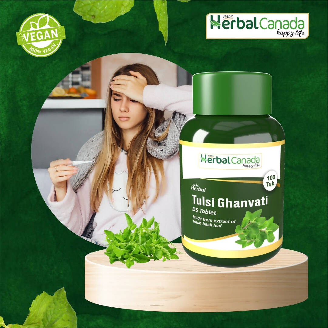 Herbal Canada Tulsi Ghanvati Tablets 