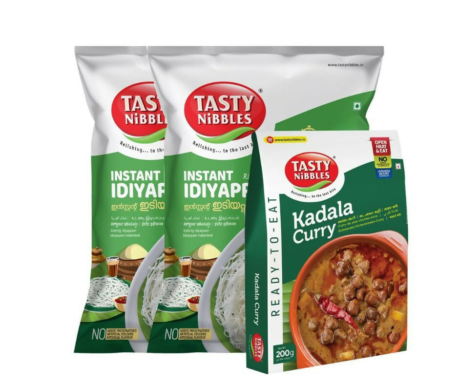 Tasty Nibbles Kadala Curry and Instant Idiyappam Combo | Grab2Buy