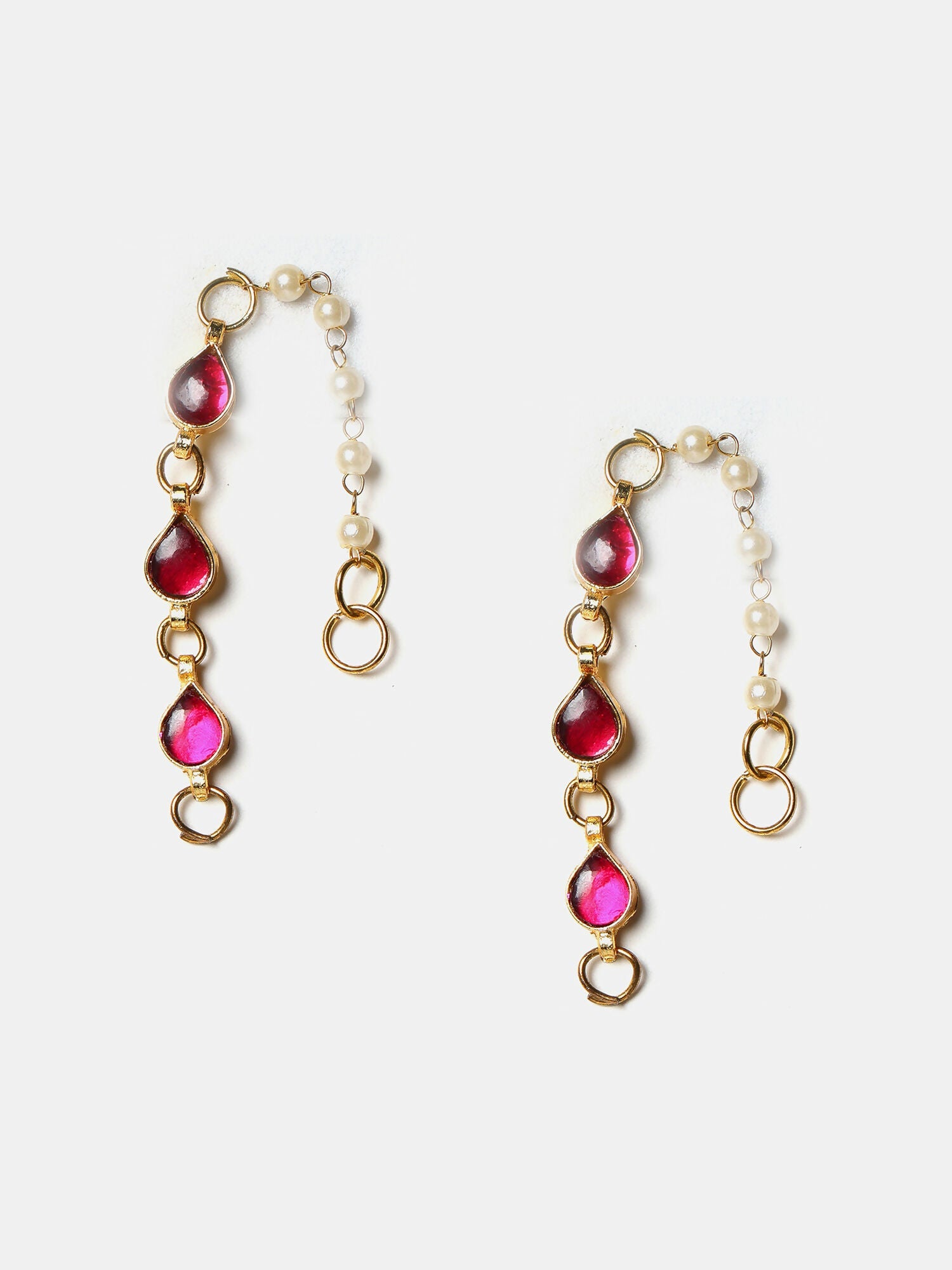 Ruby Raang Flower Earrings