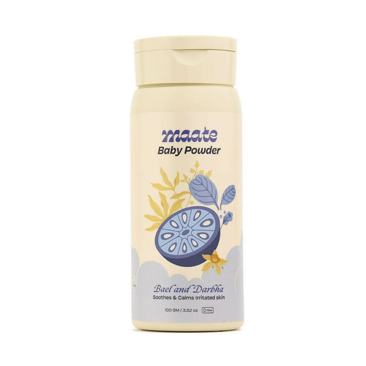 Maate Talc Free Natural & Ayurvedic Baby Powder - Grab2buy