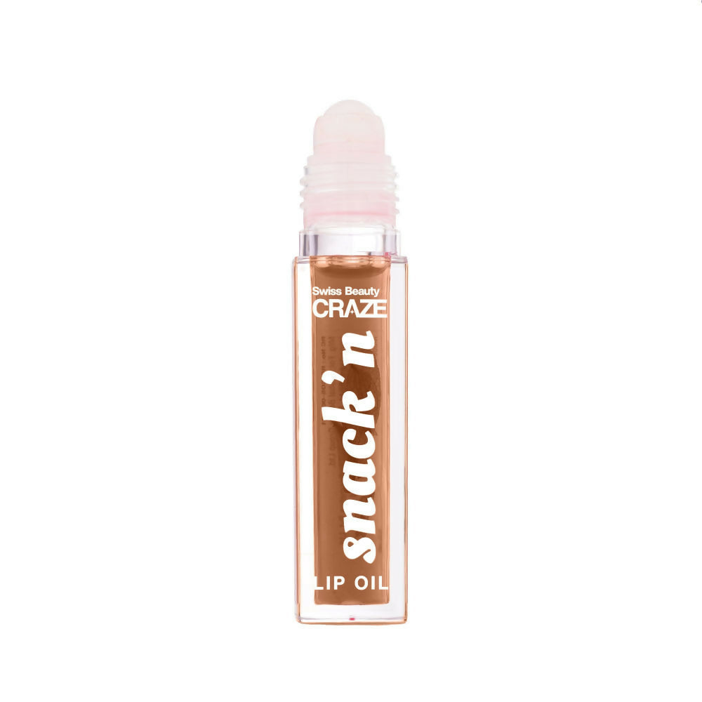 Swiss Beauty Craze Snack'N Nourishing Lip Oil - 1. Cinnamon Roll 