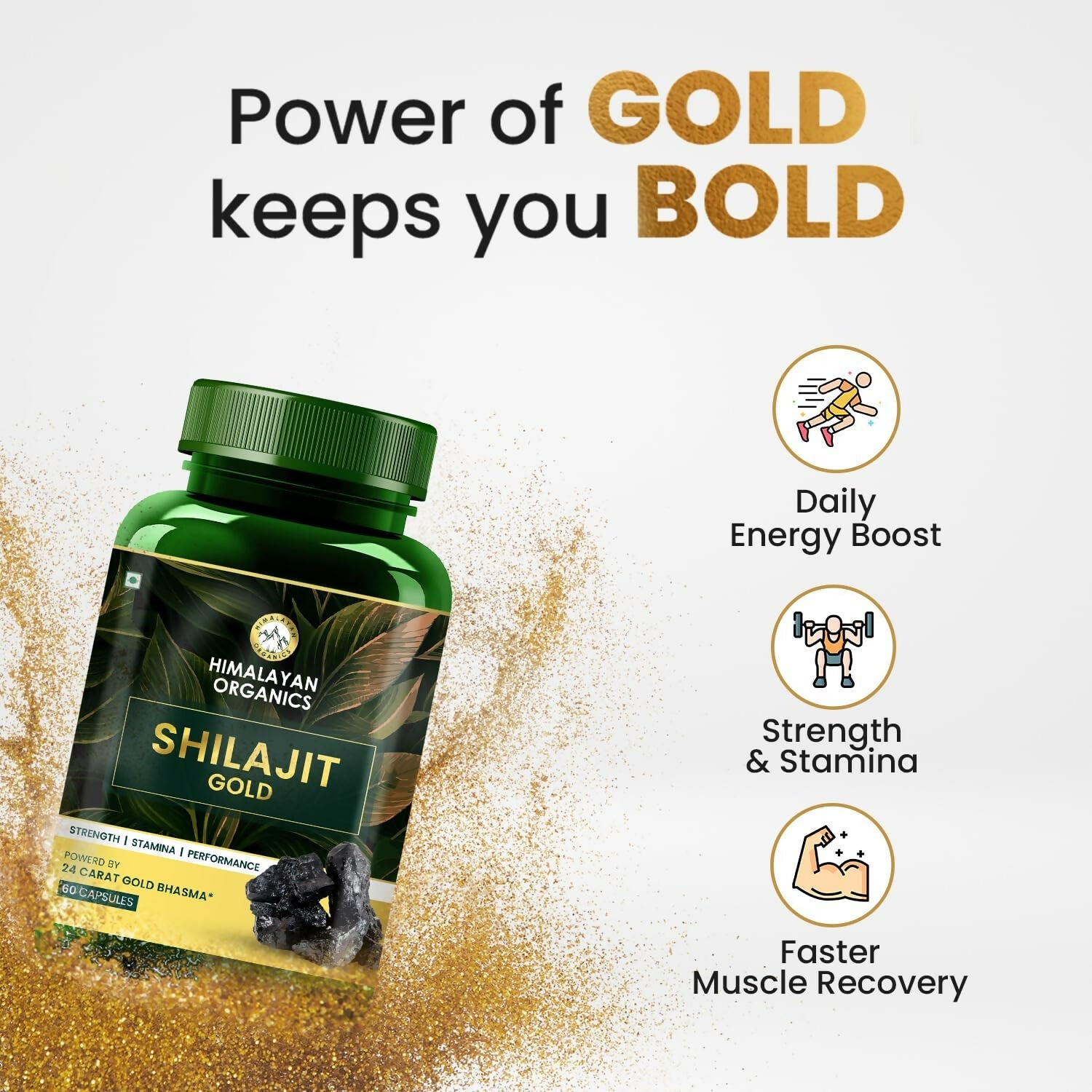 Himalayan Organics Pure SJ Gold Capsules - Grab2buy