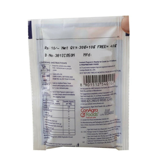 Act II Instant Popcorn - Classic Salted - Grab2buy