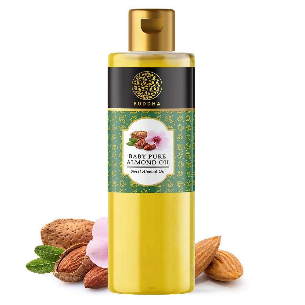 Buddha Natural Baby Almond Oil Extra Virgin Wood Pressed 
