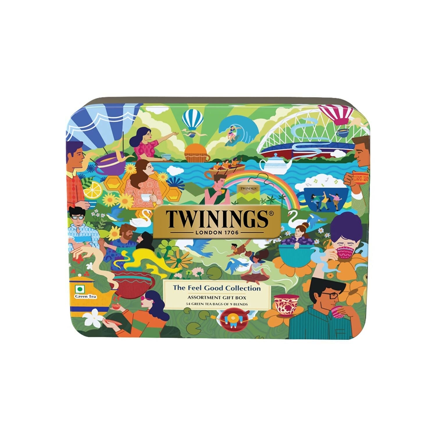 Twinings The Feel Good Collection Assortment Tea Gift Set 