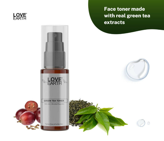 Love Earth Green Tea Toner - Grab2buy