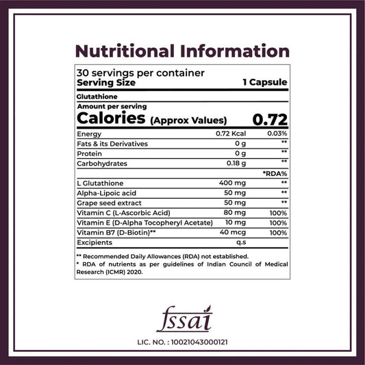 Boldfit Super Skin Glutathione Capsules - Grab2buy