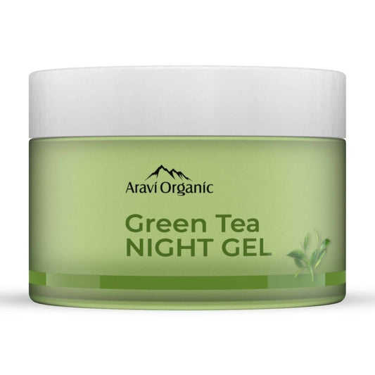 Aravi Organic Vitamin C Green Tea Night Gel Cream 