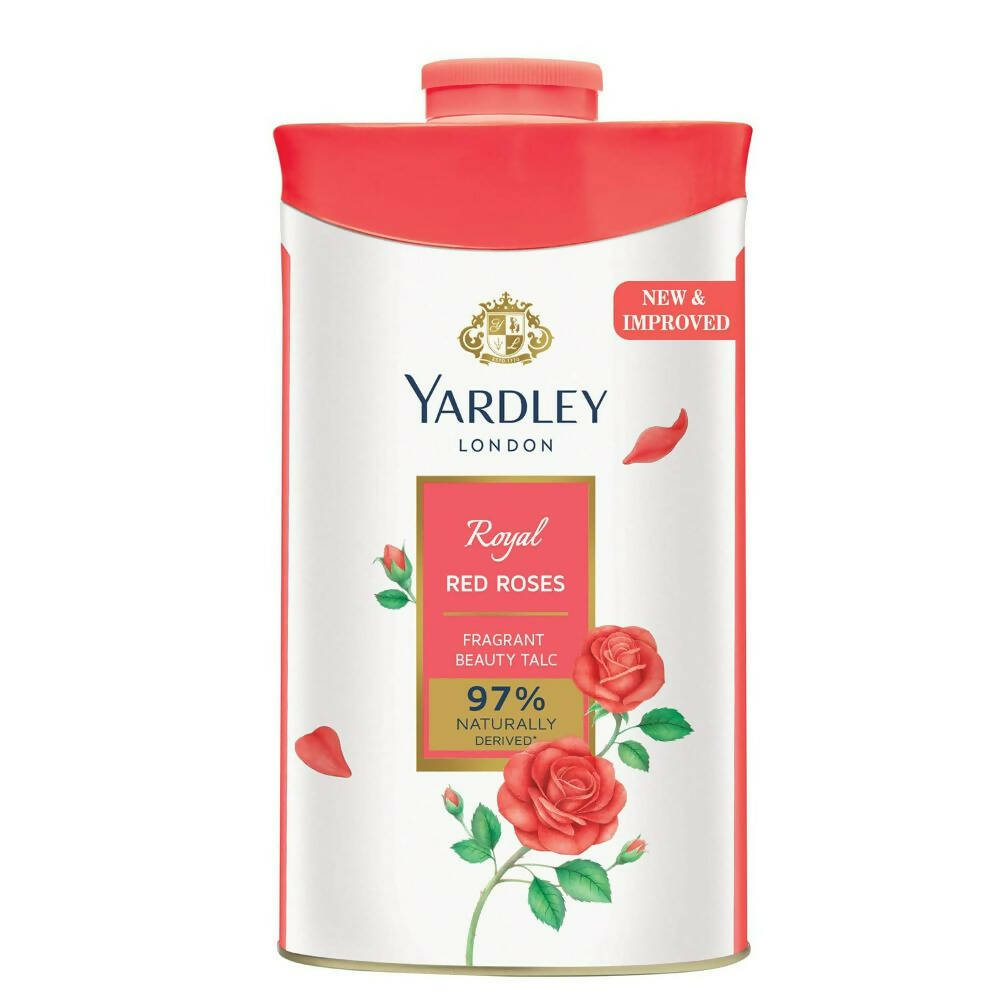 Yardley London Royal Red Rose Talc Powder For Women 