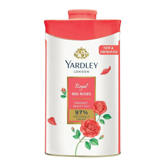 Yardley London Royal Red Rose Talc Powder For Women 
