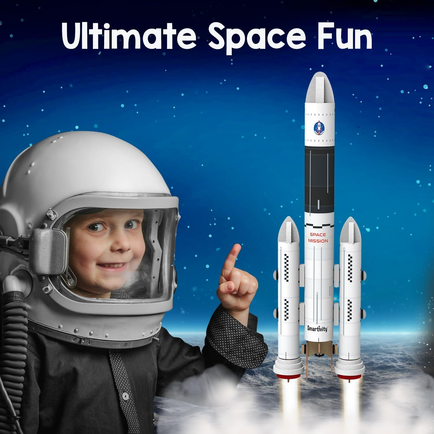 Smartivity Rocket Launcher Kit for Kids 6, 7, 8, 9, 10, 11, 12 Years Old