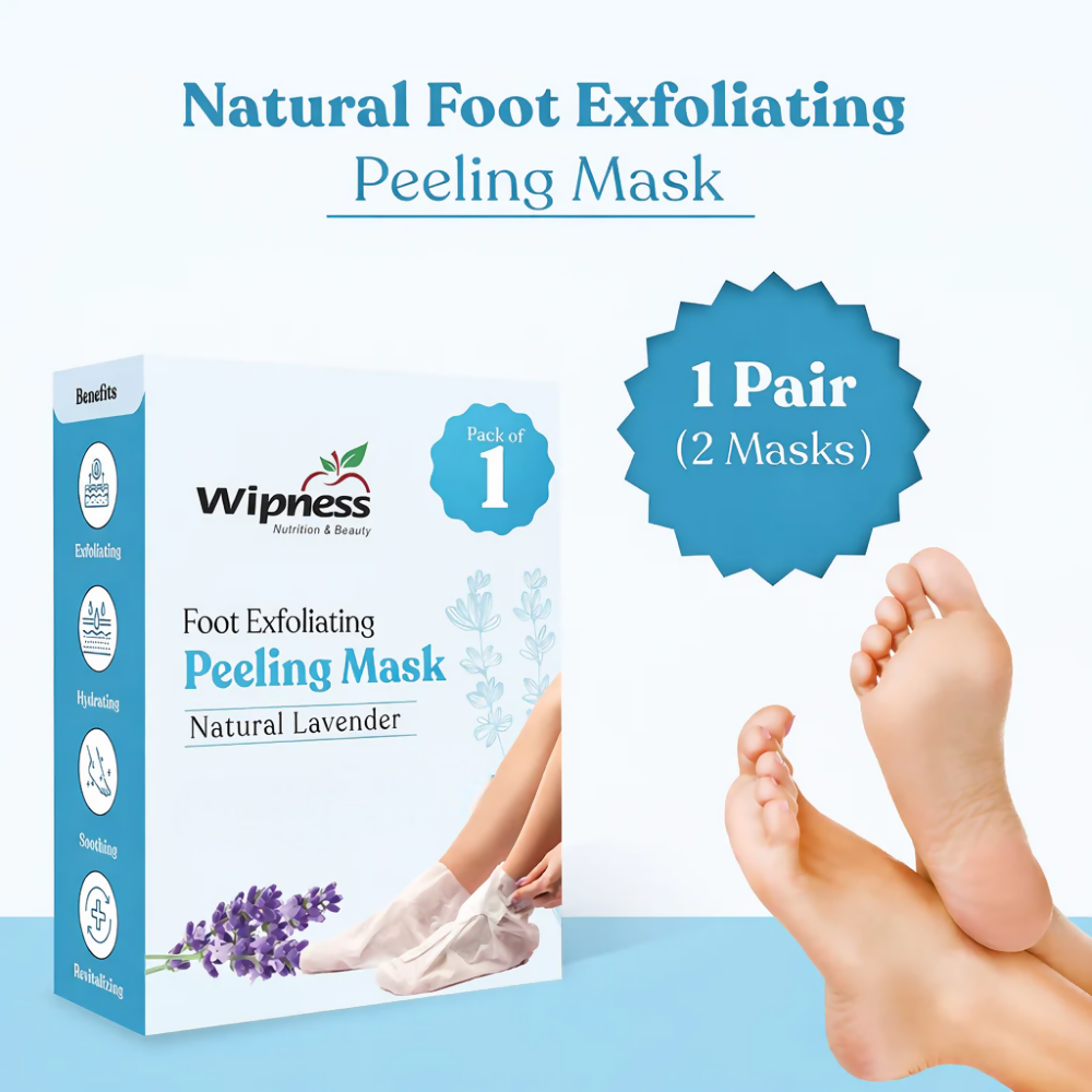 Wipness Natural Foot Peeling & Exfoliating Foot Mask  Grab2Buy Wipness Grab2Buy
