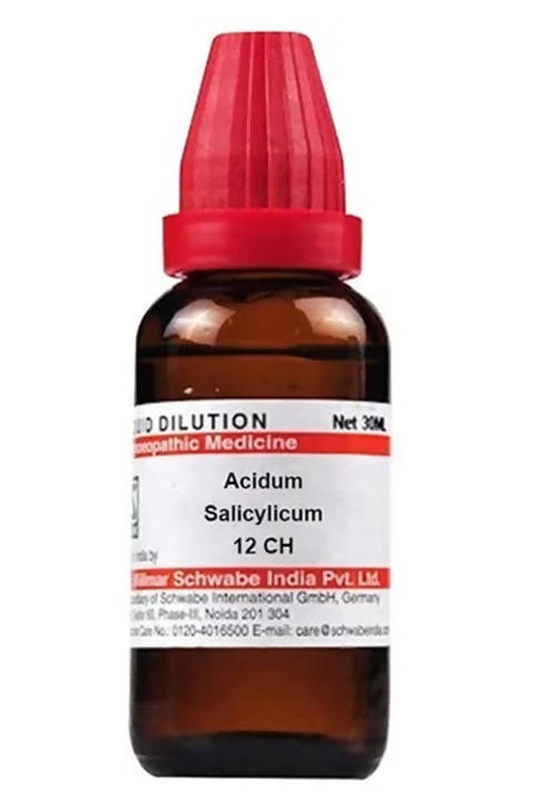 Dr. Willmar Schwabe India Acidum Salicylicum Dilution 