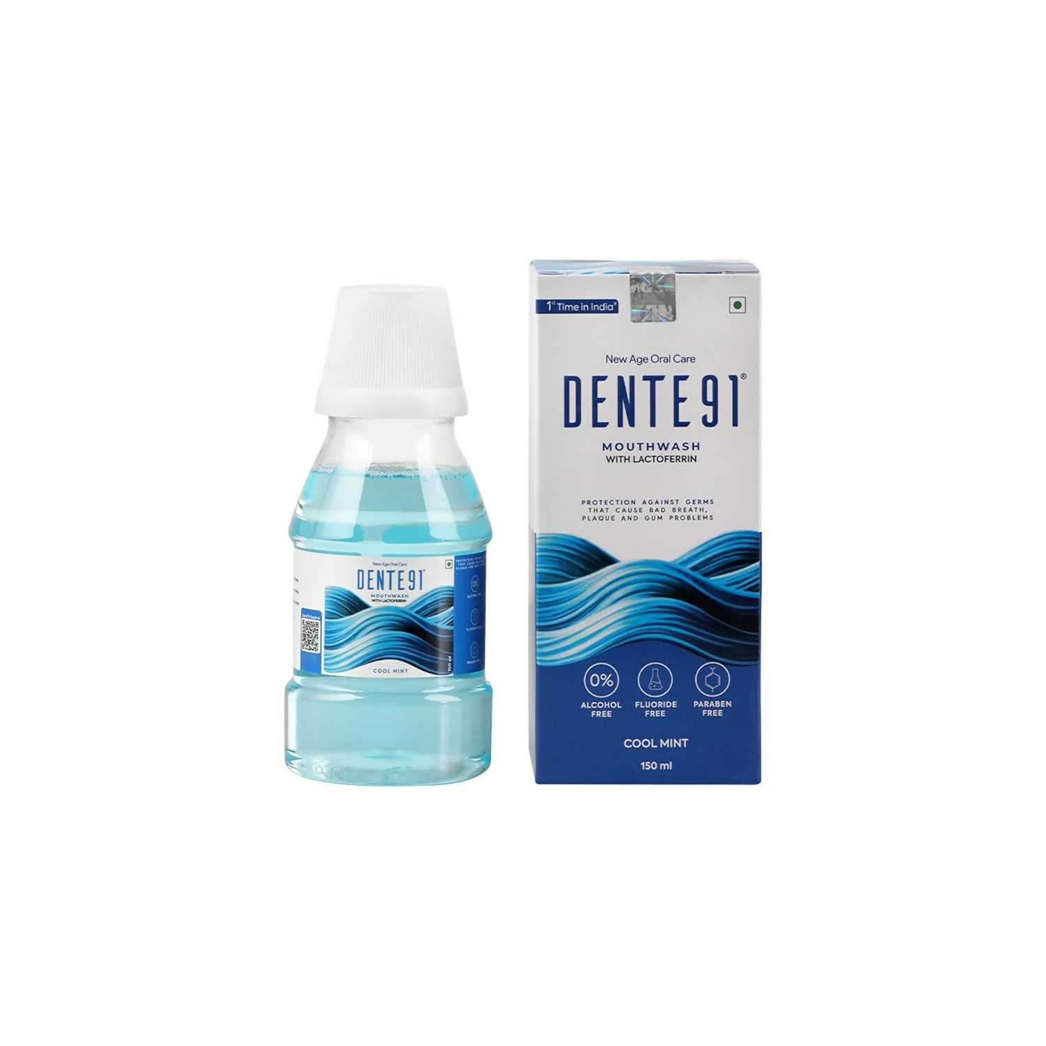 Dente91 Cool Mint Mouthwash 
