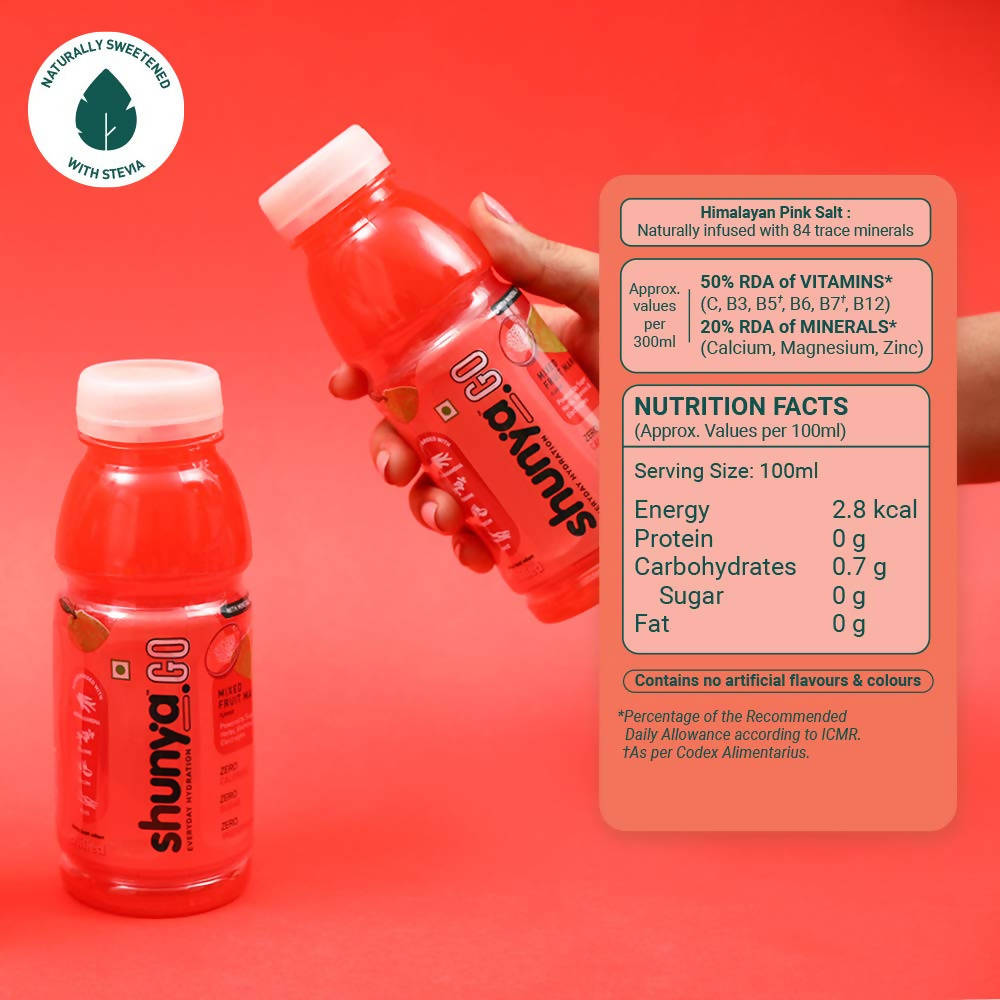 Shunya Go Zappy Mixed Fruit Mania benefits