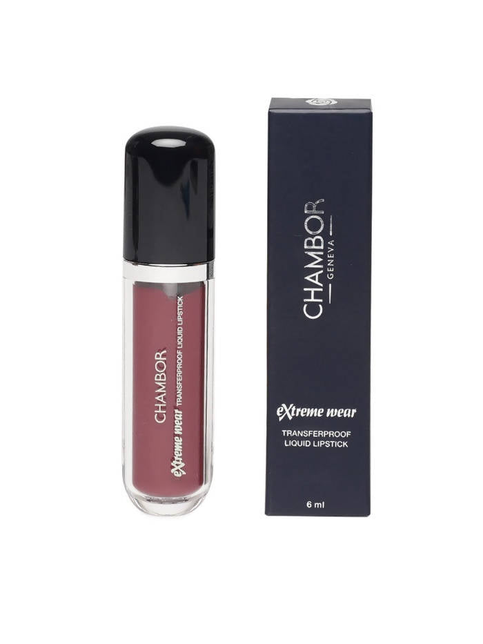 Chambor Extreme Wear Transferproof Liquid Lipstick - Coffee Date | Grab2Buy