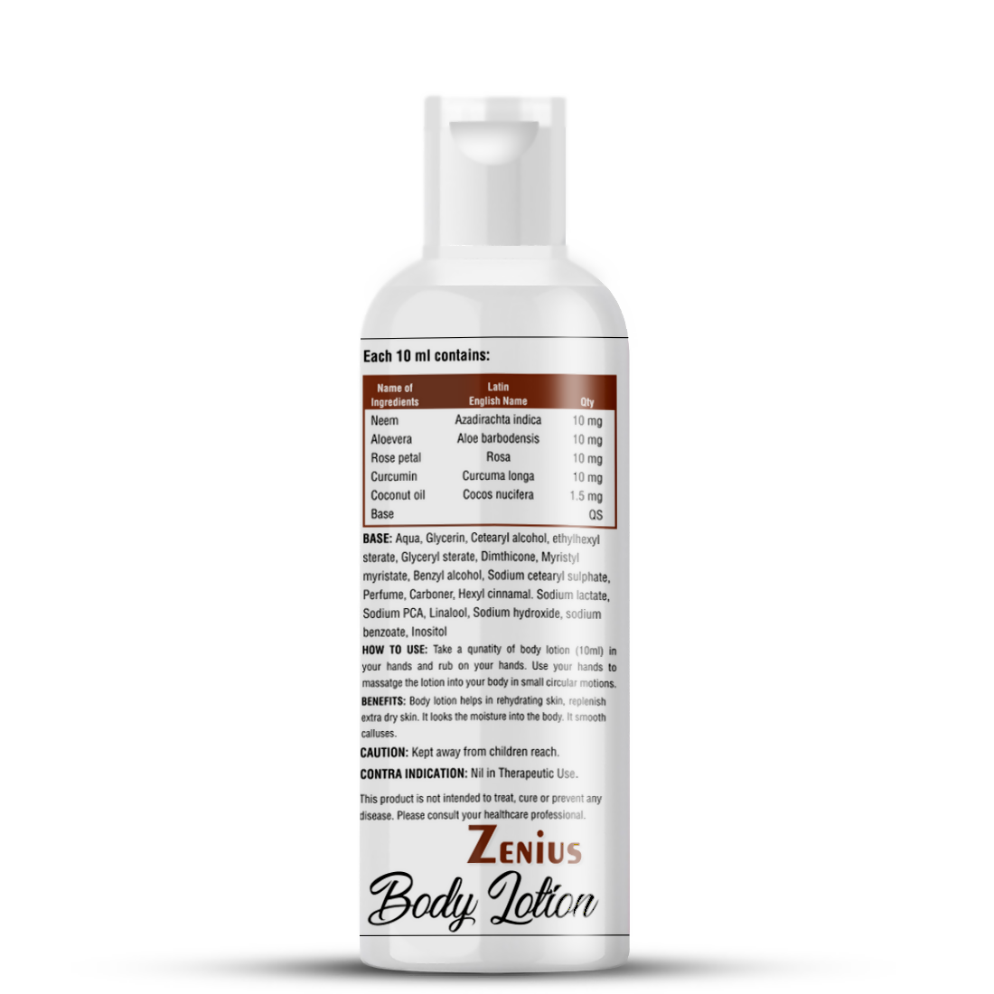 Zenius Body Lotion for Moisturizing & Soft Skin  Grab2Buy Zenius Grab2Buy