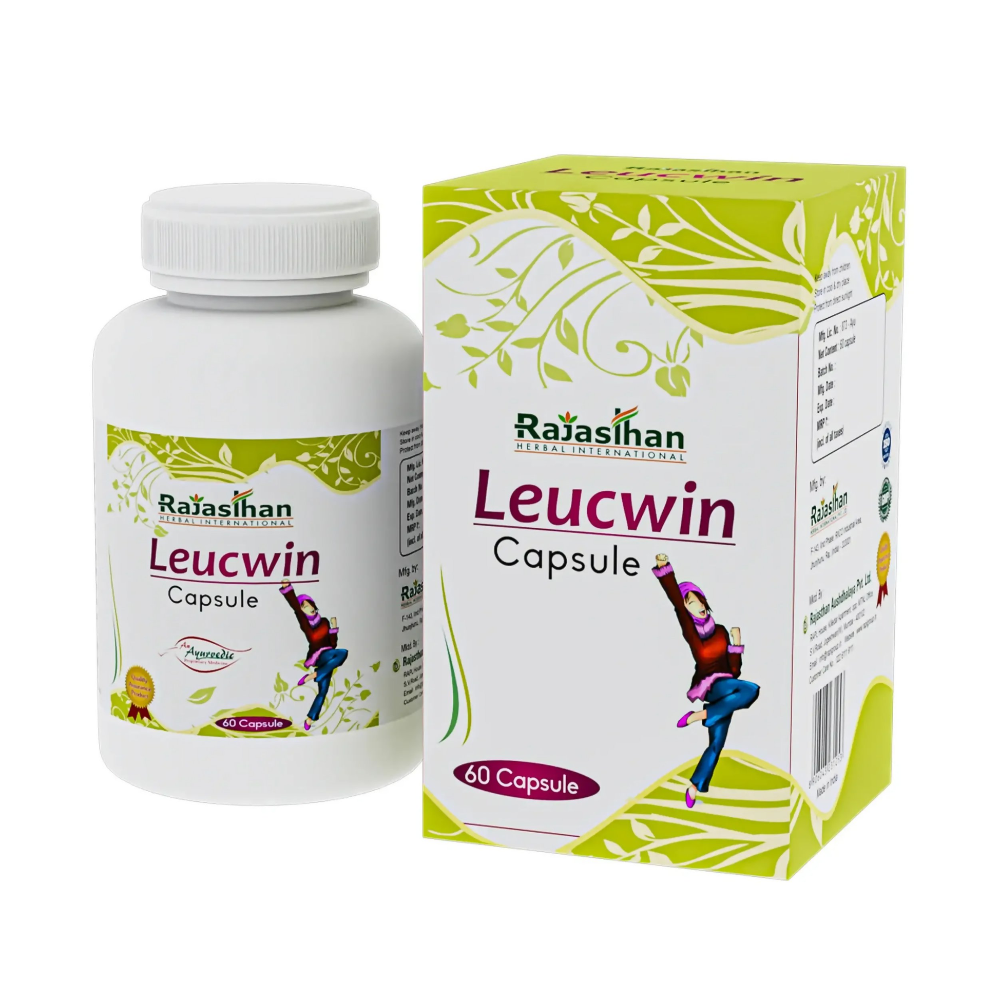 Rajasthan Herbals Leucwin Capsules 