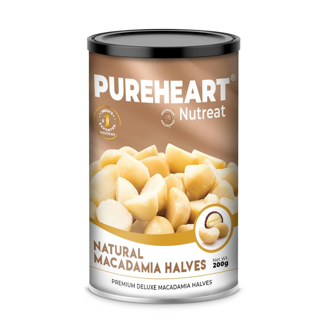 Pureheart Natural Macadamia Halves