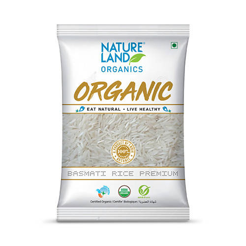 Nature Land Organics Basmati Rice Premium 