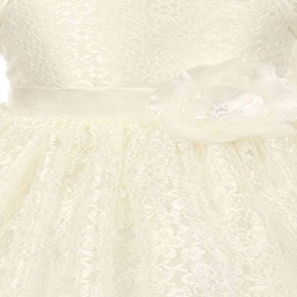 Asmaani Baby Girl's Off-White Colour Satin A-Line Maxi Full Length Dress (AS-DRESS_22160) - Grab2buy