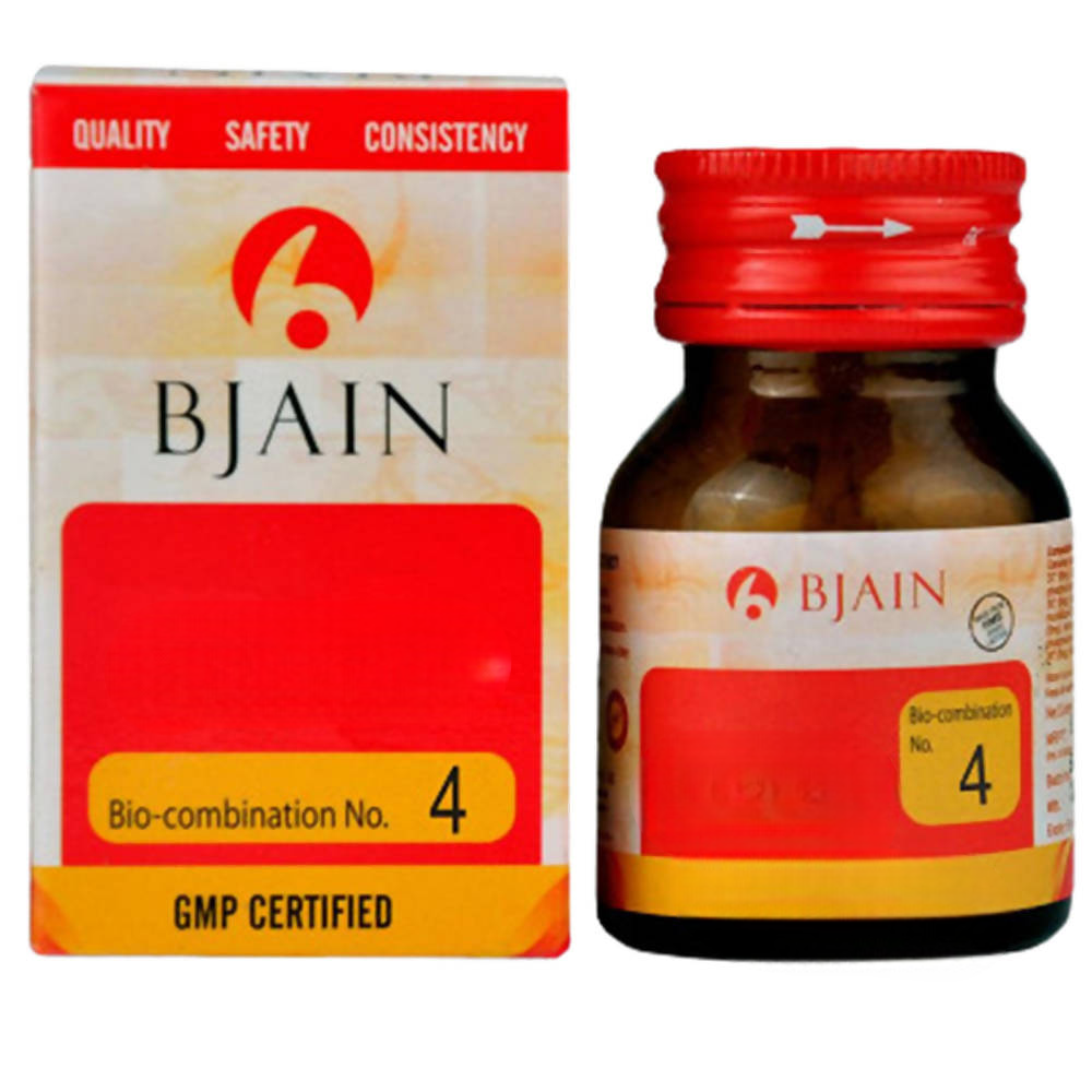 Bjain Homeopathy Bio Combination No.4 Tablet 