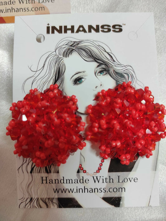 Inhanns Premium Everyday Studs - Red