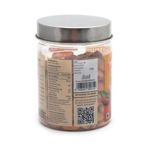 Truefarm Organic Roasted Almonds  Grab2Buy Truefarm Grab2Buy