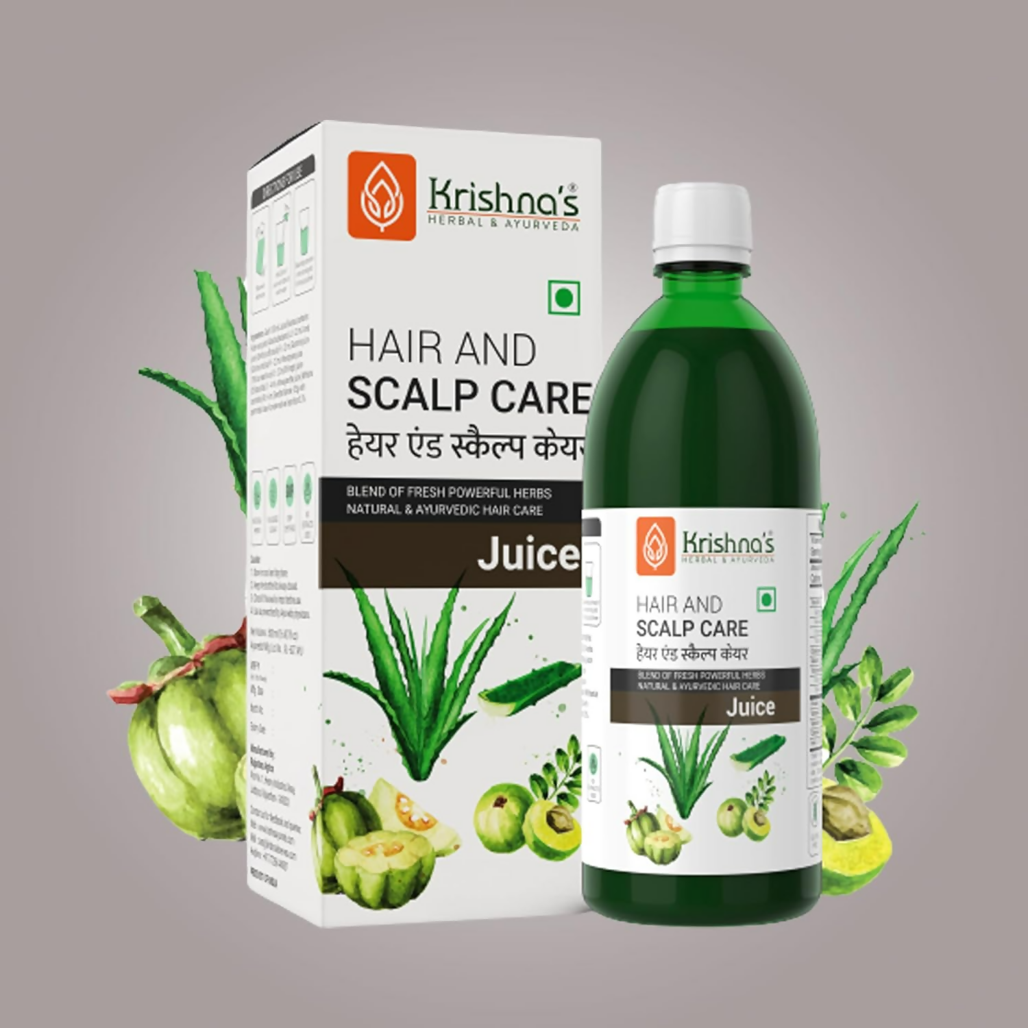 Krishna'S Herbal & Ayurveda Hair & Scalp Care Juice 
