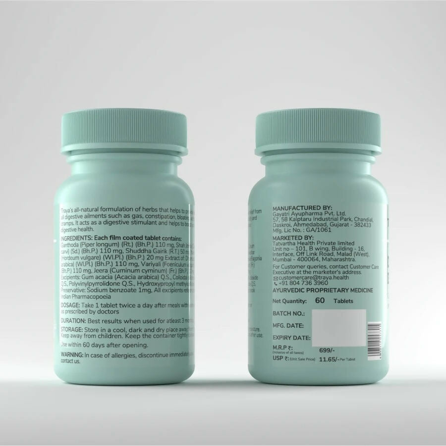 Traya Digest Boost Tablets  Grab2Buy Traya Grab2Buy