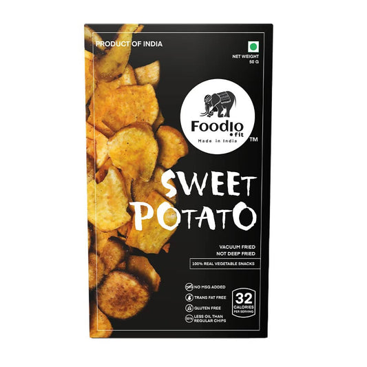 Foodio Sweet Potato Vacuum Fried Chips - Grab2buy