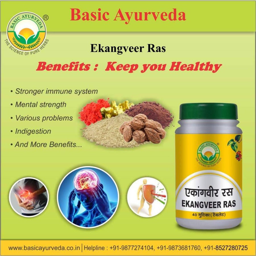 Basic Ayurveda Ekangveer Ras Tablet 