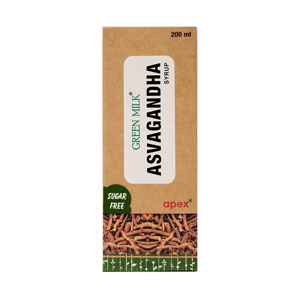 Apex Ayurvedic Green Milk Asvagandha Syrup  Grab2Buy Apex Grab2Buy