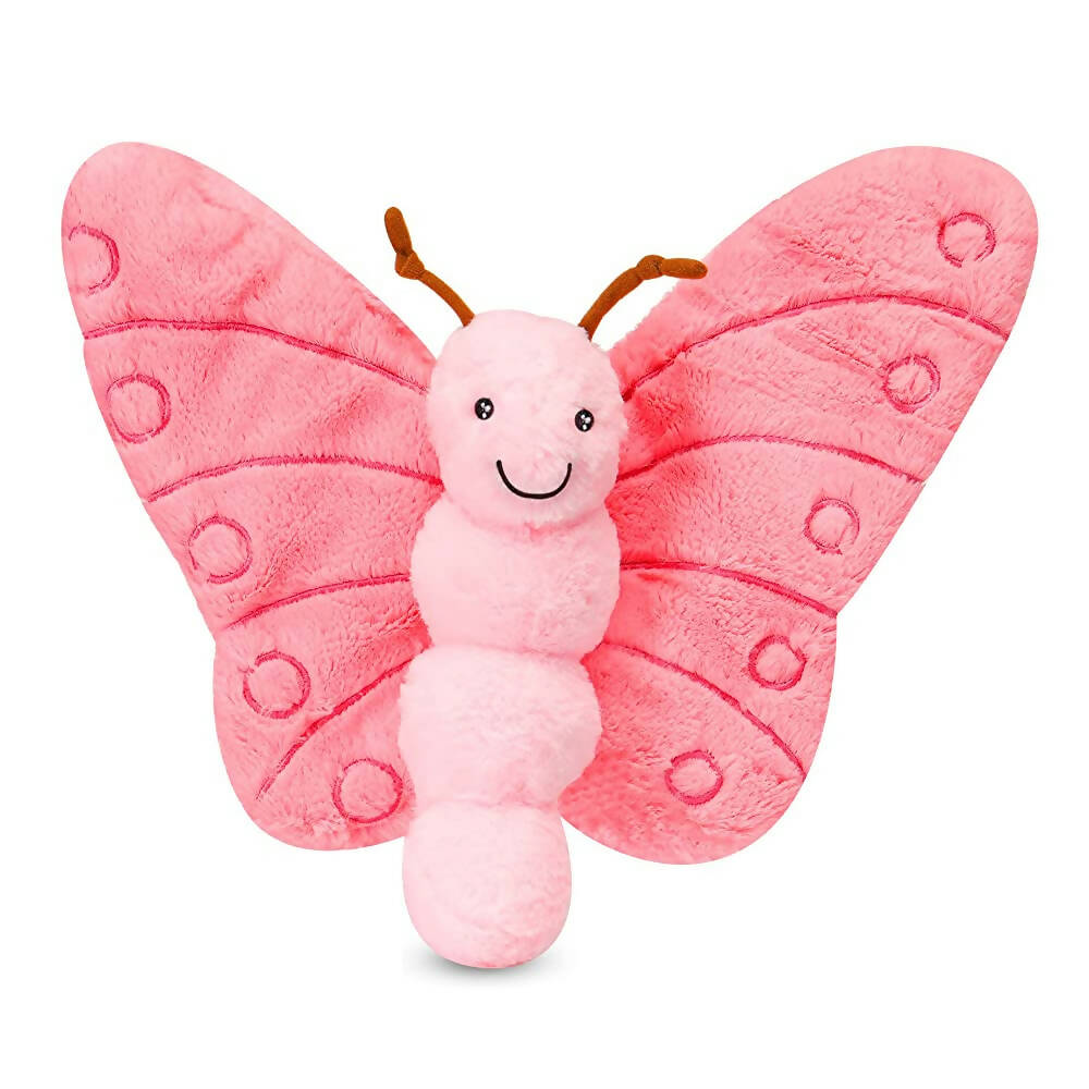 Webby Soft Butterfly Plush Pink Toy for Kids- 40 cm  Grab2Buy Webby Grab2Buy
