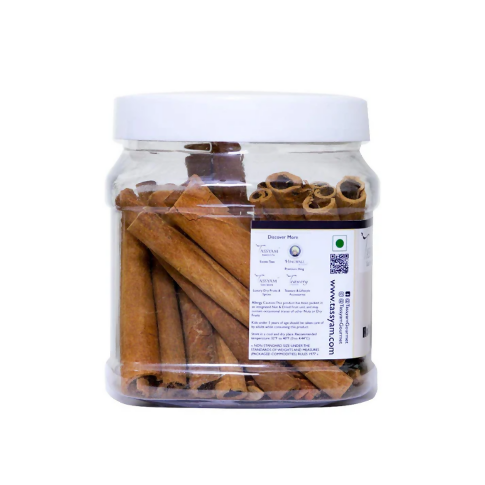 Tassyam Organics Premium Rolled Cinnamon Sticks