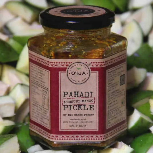 O'Ija Pahadi Lehsuni Mango Pickle - Distacart