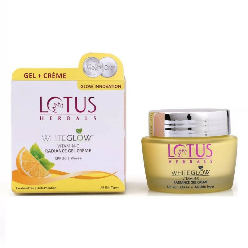 Lotus Herbals Whiteglow Vitamin-C Radiance Gel Crème SPF-20 PA+++ 