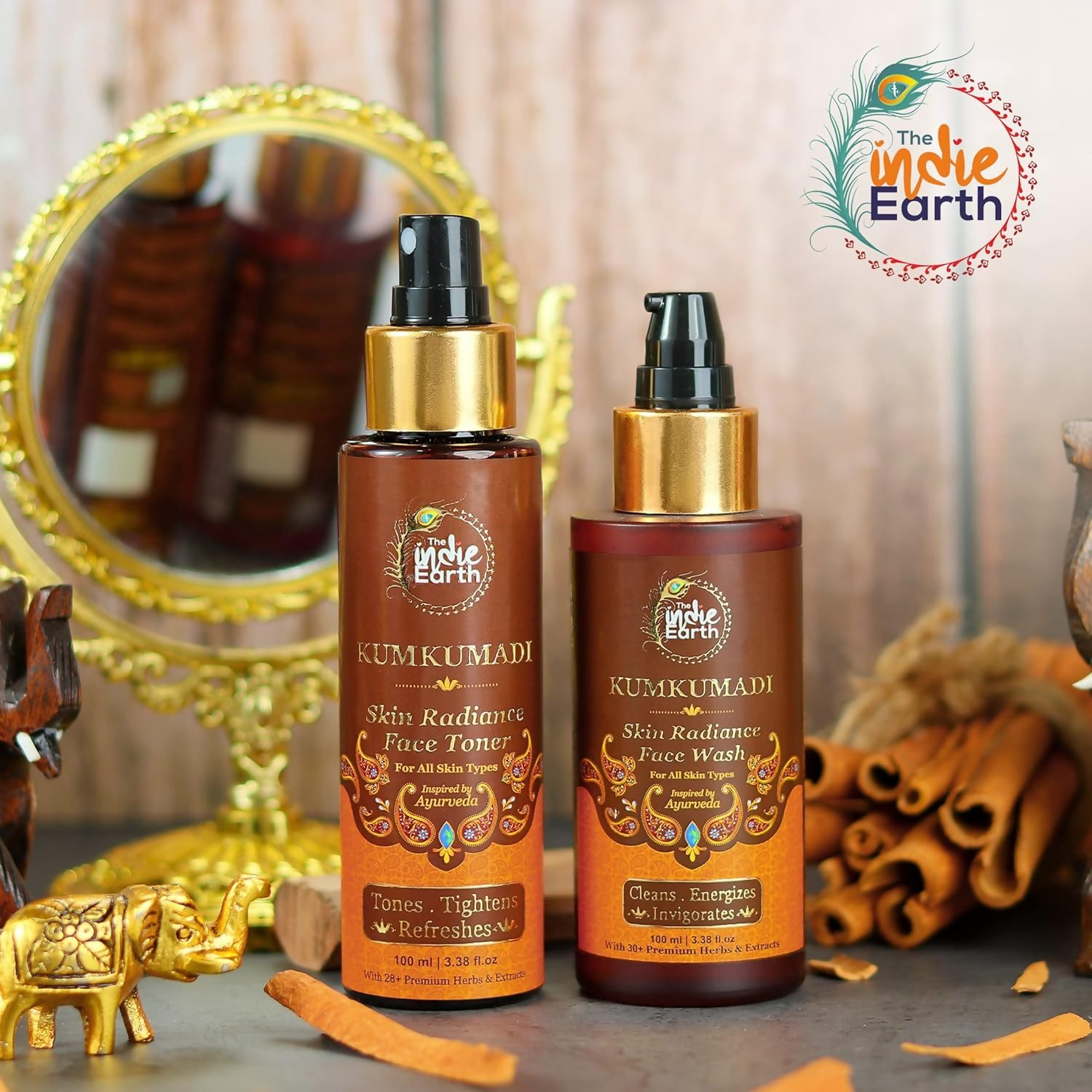 The Indie Earth Kumkumadi Skin Radiance Face Toner  Grab2Buy The Indie Earth Grab2Buy
