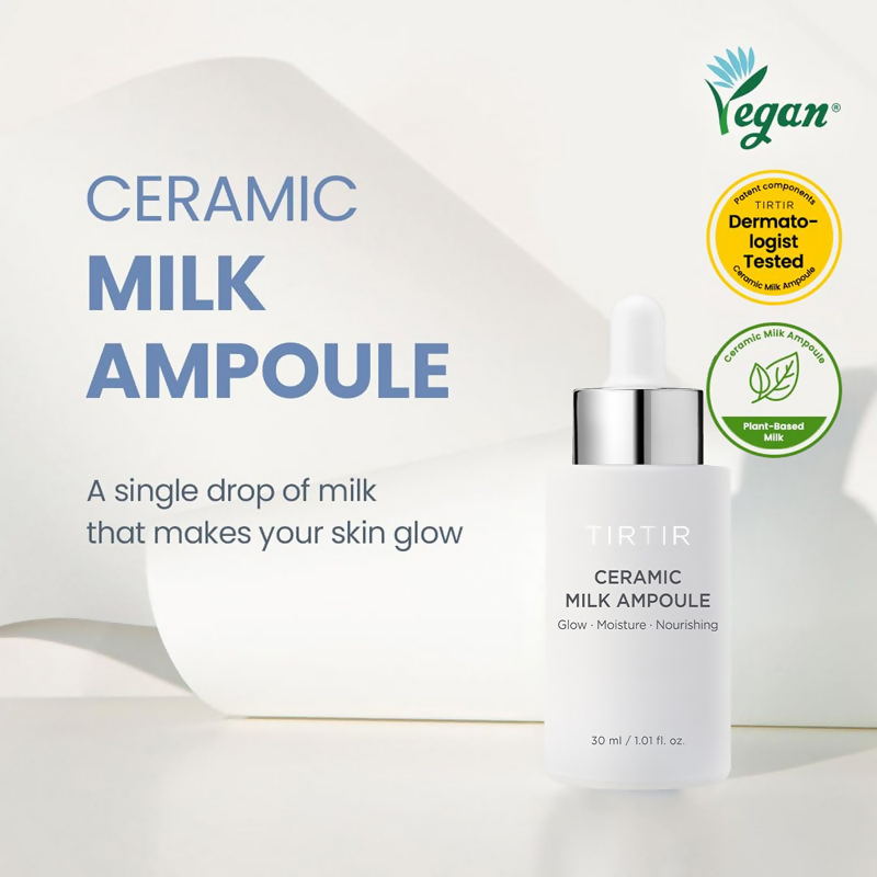 Tirtir Ceramic Milk Ampoule  Grab2Buy Tirtir Grab2Buy