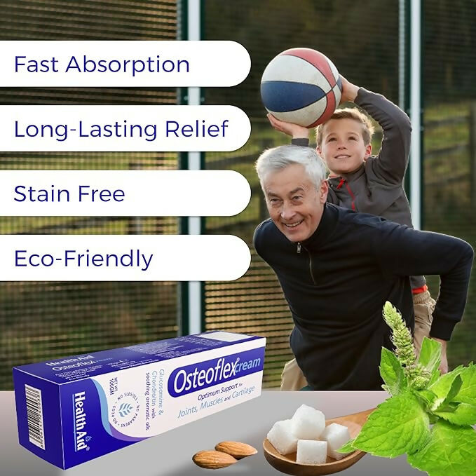 HealthAid Osteoflex Glucosamine & Chondroitin with Soothing Aromatic Oils Cream 