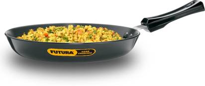 Hawkins Futura Hard Anodised Frying Pan 25 cm Diameter 1 L (IAF25) | Grab2Buy