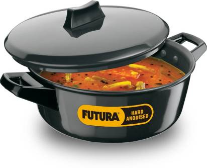 Hawkins Futura Hard Anodized Bowl 3 L with Lid (IACB30) | Grab2Buy