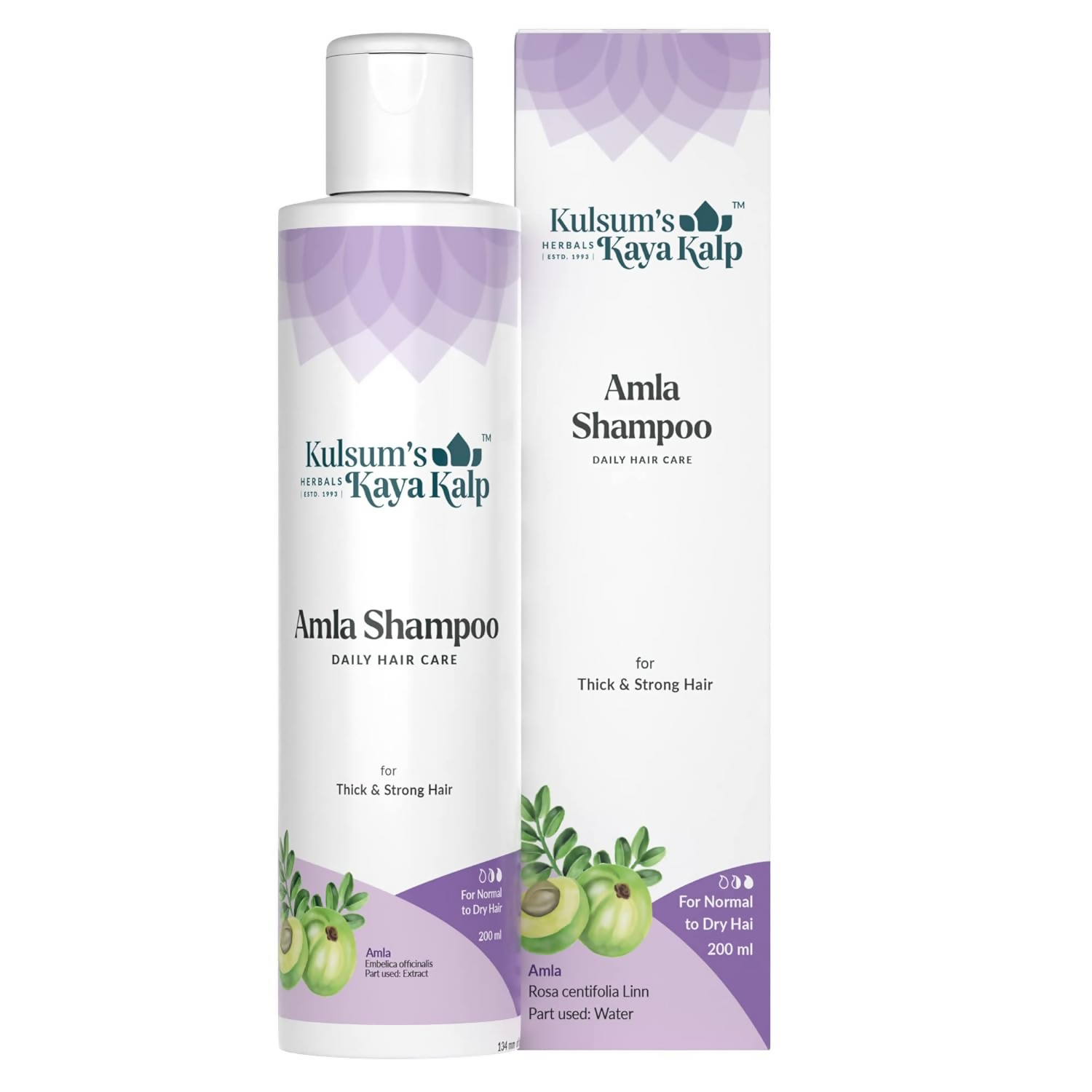 Kulsum's Kaya Kalp Amla Shampoo For Thick & Strong Hair 