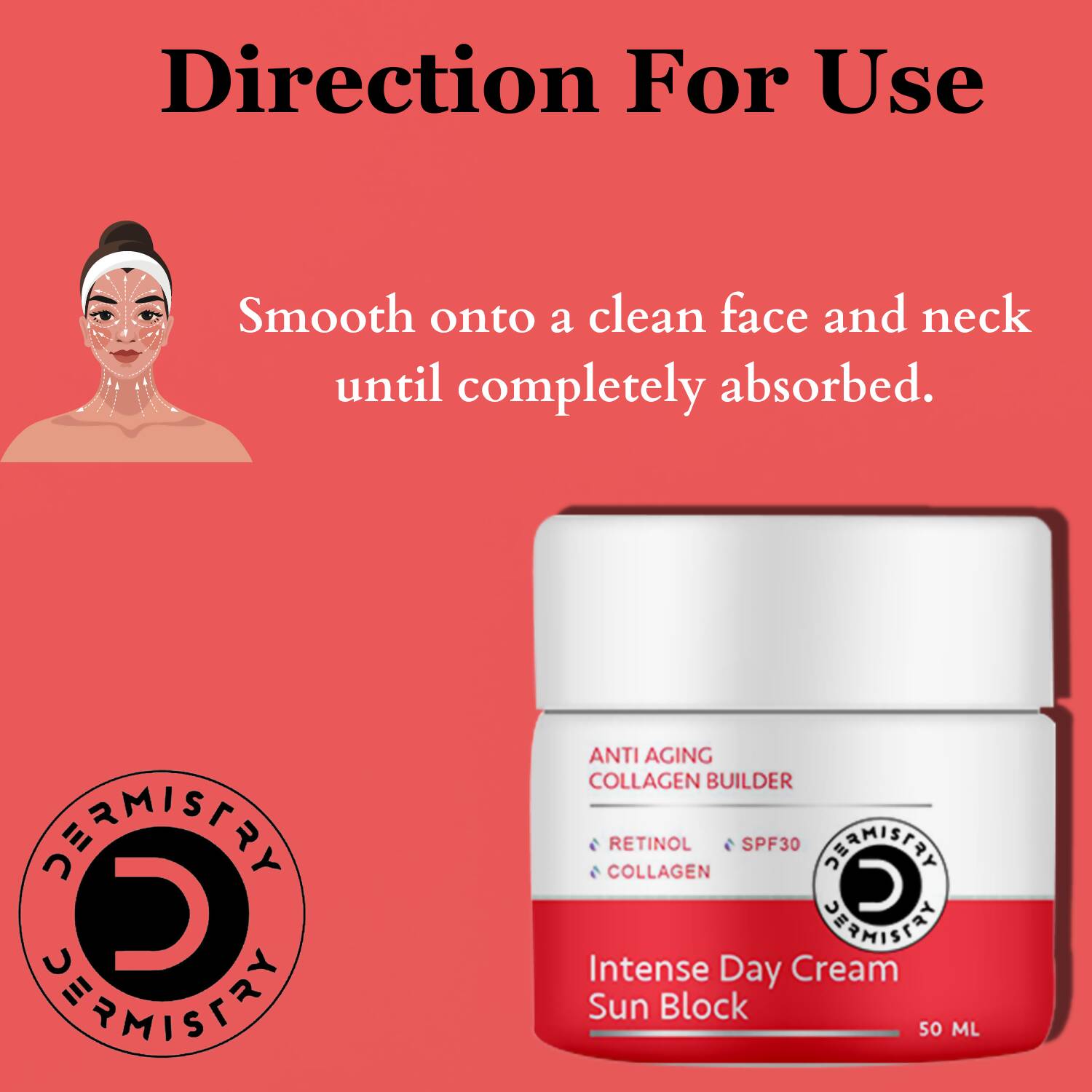 Dermistry Anti Aging Intense Day Cream Sun Block & Intense Nourishing Night Cream 