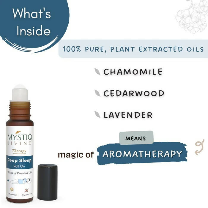 Mystiq Living Therapy Deep Sleep Roll On 
