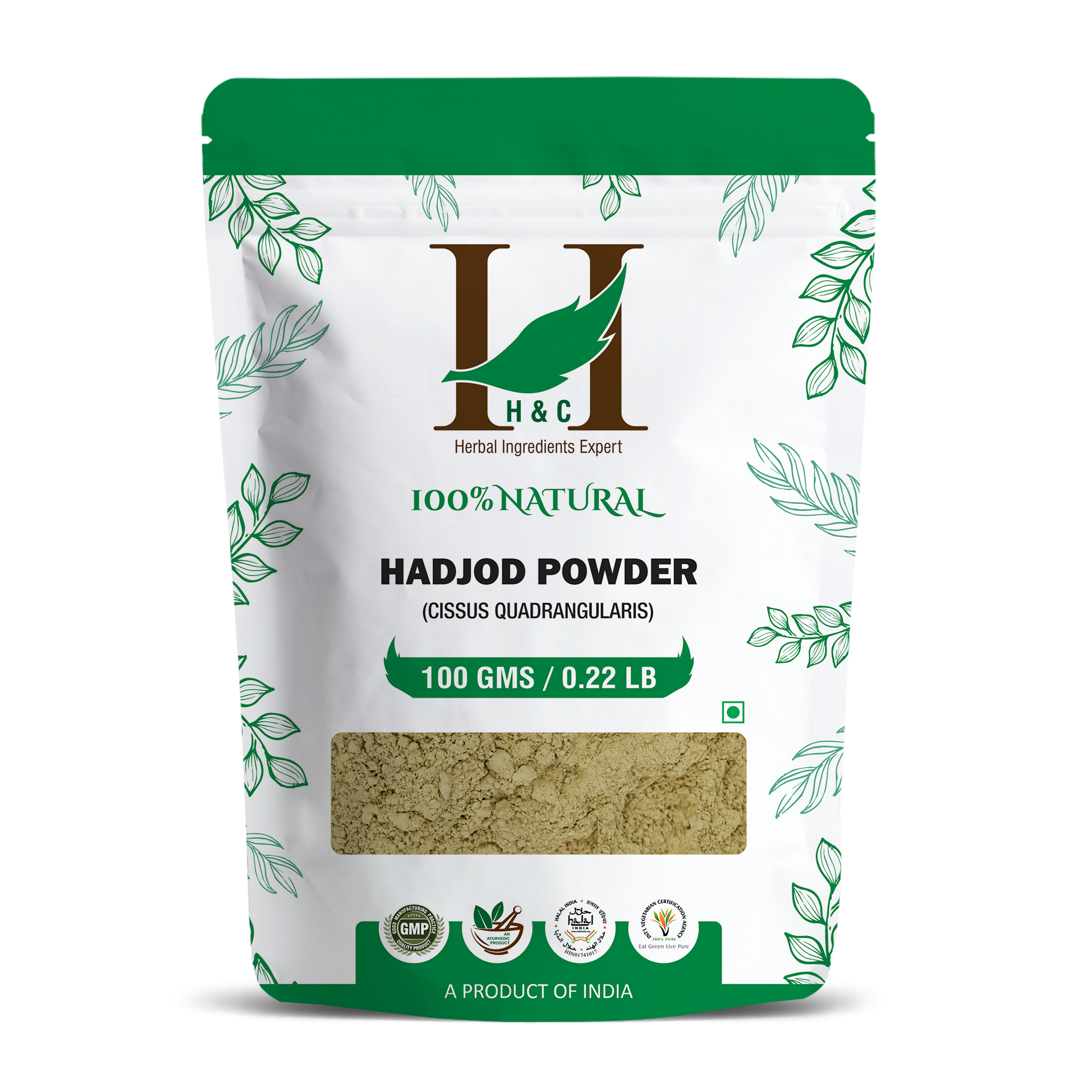 H&C Herbal Hadjod Powder - Grab2buy