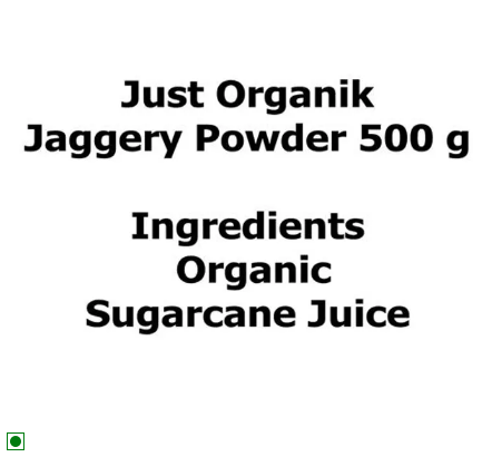 Just Organik Jaggery Powder (Shakkar) 